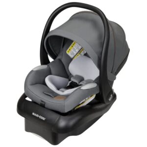 Maxi-Cosi Mico Luxe Infant Car Seat with Base, Rear Facing Car Seat For Babies, Baby Carseat 4-30 lbs, Baby Car Seats, Infant Car Seats, Stone Glow
