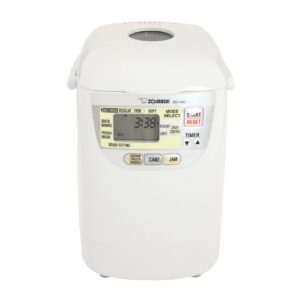 Zojirushi BB-HAC10 Home Bakery 1-Pound-Loaf Programmable Mini Breadmaker, White