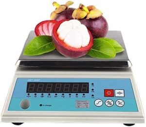 ZOCWJK Electronic Scales 1g/6kg High Precision Digital Kitchen Scales Portable Electronic Jewelry Scale with Counting Scales(
