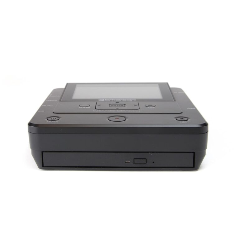 Emerson EMT-1200 Multimedia Recorder with 4.3-Inch LCD Screen: Record Videos, Music, and Photos from Phone to DVD, USB, or Memory Card - HD Media Output, App Integration, and Accessories Included - Image 9