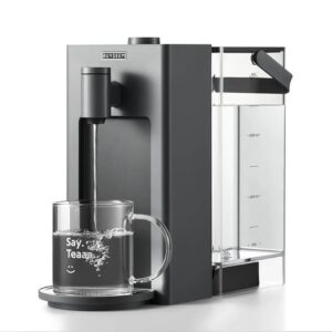 BUYDEEM S9023 Instant Hot Water Dispenser, Countertop Water Boiler & Warmer for Tea, Coffee and Baby Formula, Adjustable 8 Temperatures & 5 Water Outputs, 3L Water Tank(102oz), Dark Gray