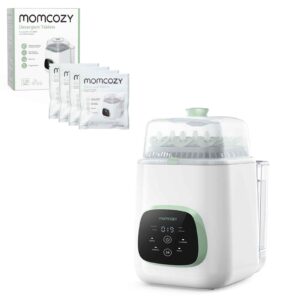 Momcozy KleanPal Pro Baby Bottle Washer & Momcozy Official Washing Block for Momcozy KleanPal Pro Baby Bottle Washer, 120 Tablets