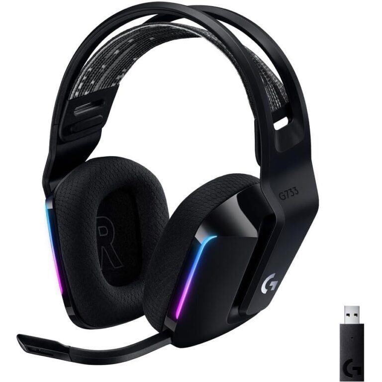 Logitech G733 Lightspeed Wireless Gaming Headset +Yeti GX Dynamic RGB Gaming Microphone with LIGHTSYNC, USB - Black - Image 8