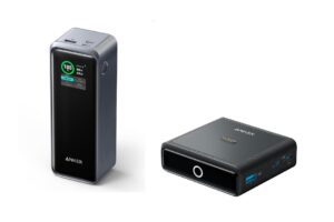 Anker Charging Base, 100W Fast Charging with 4 Ports Prime Power Bank Prime Power Bank, 27,650mAh 3-Port 250W Portable Charger (99.54Wh)