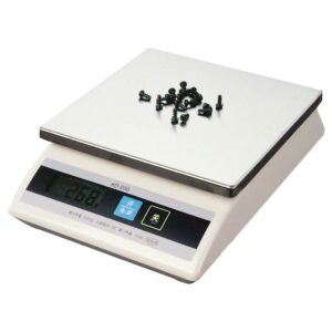 ZOCWJK Digital Kitchen Scale Precise Electronic Scale Food Weighing Baking Balance with Backlight Display and Tare Funtion for Tea, Fruit, Coffe, Cooking Scales (1KG/20kg