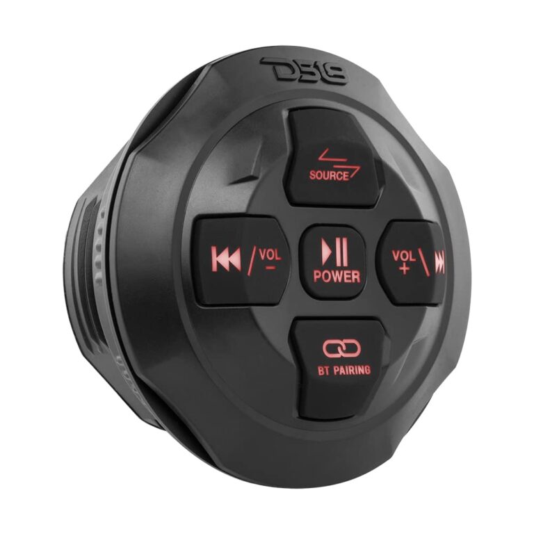 DS18 MP4TP.4A 4" 600W Bluetooth Marine Tower Speakers with Amplifier and Remote - Image 2