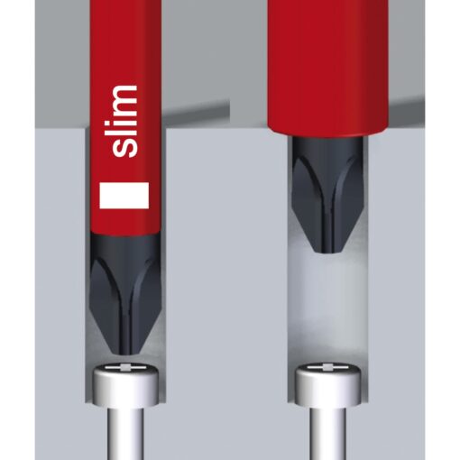 Wiha 28792 16 Piece Insulated Torque Control Driver and Slimline Blade Set - Image 4