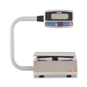 TORREY PZC5/10 Electronics Portion Control Scale, Large LCD Display, Rechargeable Battery, Tare Function, 5 kg/10 lb, Stainless Steel