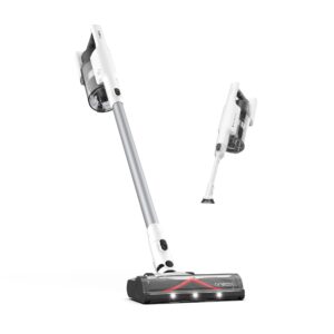 Tineco A30S Cordless Stick Vacuum Cleaner, 160W Powerful Suction, 60 Minutes Runtime, 1L Larger Dustbin, Rechargeable Lightweight and Versatile ZeroTangle Brush PureCyclone Tech LED Headlight