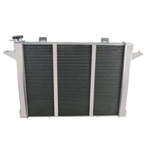 KUUHLERSAT Radiator for 1989-1993 Dodge D250 D350 W250 W350 Base 5.9L Cummins Diesel, 3 Row Aluminum Radiator