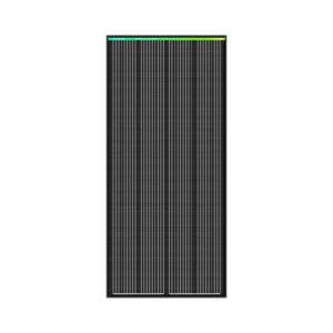 Newpowa PRO 200 Watt 12 Volt Monocrystalline 200W 12V Solar Panel, 9 busbar PV Module, High Efficiency Mono Module RV Marine Boat Off Grid