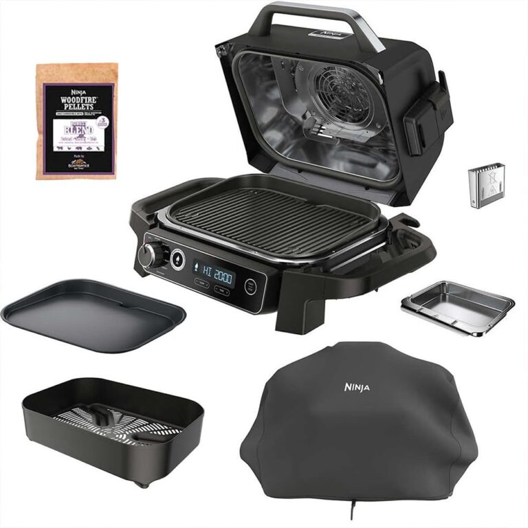 Ninja OG705CO Woodfire Outdoor Grill and Smoker Black (Renewed) - Image 6
