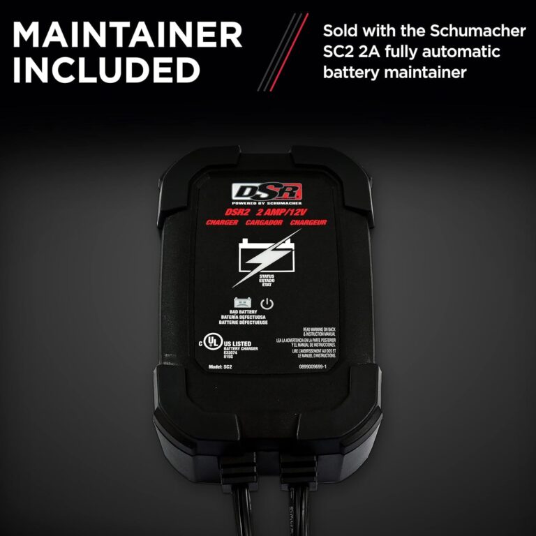 Schumacher Electric DSR158 - ProSeries Jump Starter - 12V 2400 Peak Amps Portable Car Jump Starter + Maintainer - Jumper Cables with Battery Pack - 500 cranking amps - Image 5
