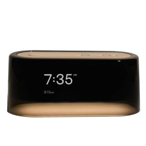 Loftie Smart Alarm Clocks for Bedrooms - Sound Machine Smart Alarm Clock w/Light, Bluetooth Speaker, White Noise, Nature Sound, Nightlight, Blackout Mode Alarm Clock, Smart Clock (Peach)
