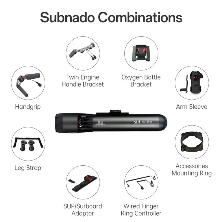 Subnado Underwater Scooter of 1PCS Main Unit, Water Scooter for Adults and Kids, Underwater Scooter for Pool, Diving Snorkeling Sea Scooter Multiple - Image 8