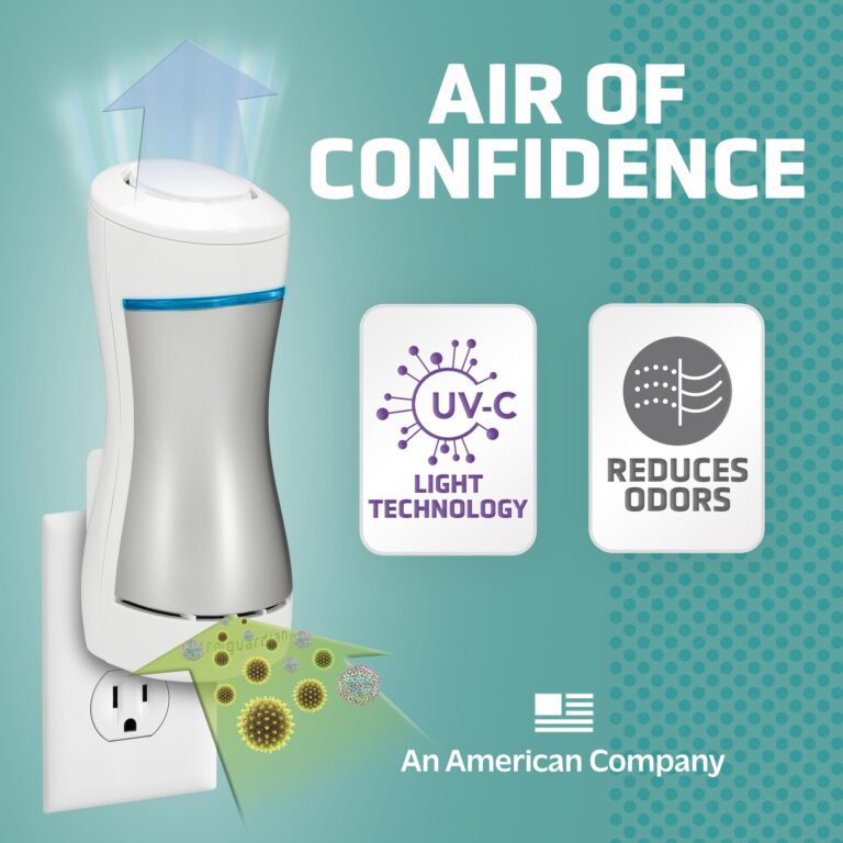 GermGuardian GG1000 Pluggable UV-C Sanitizer and Deodorizer, Kills Germs, Freshens Air and Reduces Odors from Pets, Smoke, Mold, Cooking and Laundry, 6-Pack - Image 7