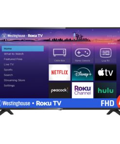 Westinghouse Roku TV - 40 Inch Smart, 1080P LED Full HD with Wi-Fi Connectivity and Mobile App, Flat Screen Compatible with Apple Home Kit, Alexa and Google Assistant