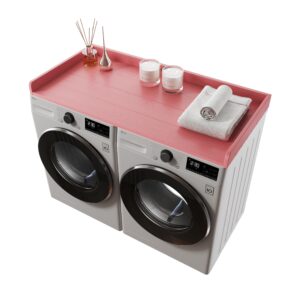 ClimbHope Washer Dryer Countertop HDPE No Installation - Washer and Dryer Topper Covers for The Top Laundry Room Organization and Storage Waterproof