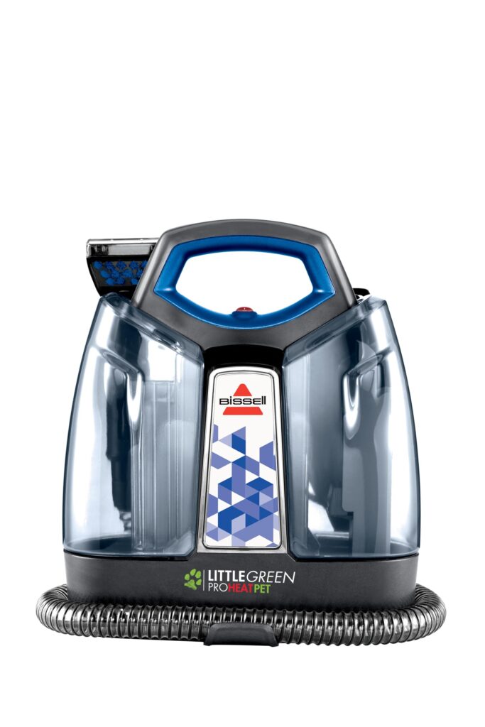 BISSELL Little Green Proheat Portable Deep Cleaner/Spot Cleaner and Car/Auto Detailer with Self-Cleaning HydroRinse Tool for Carpet and Upholstery, Blue