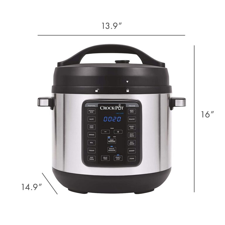 Crock-Pot 8-Quart Multi-Use XL Express Crock Programmable Slow Cooker and Pressure Cooker with Manual Pressure, Boil & Simmer, Stainless Steel - Image 5