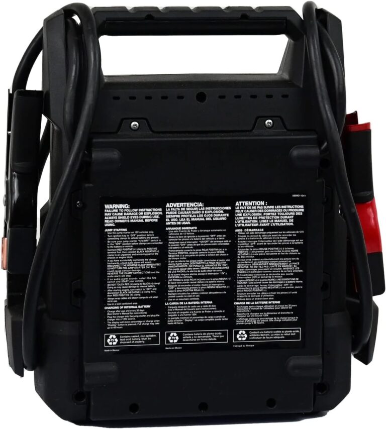 Schumacher Electric DSR158 - ProSeries Jump Starter - 12V 2400 Peak Amps Portable Car Jump Starter + Maintainer - Jumper Cables with Battery Pack - 500 cranking amps - Image 8