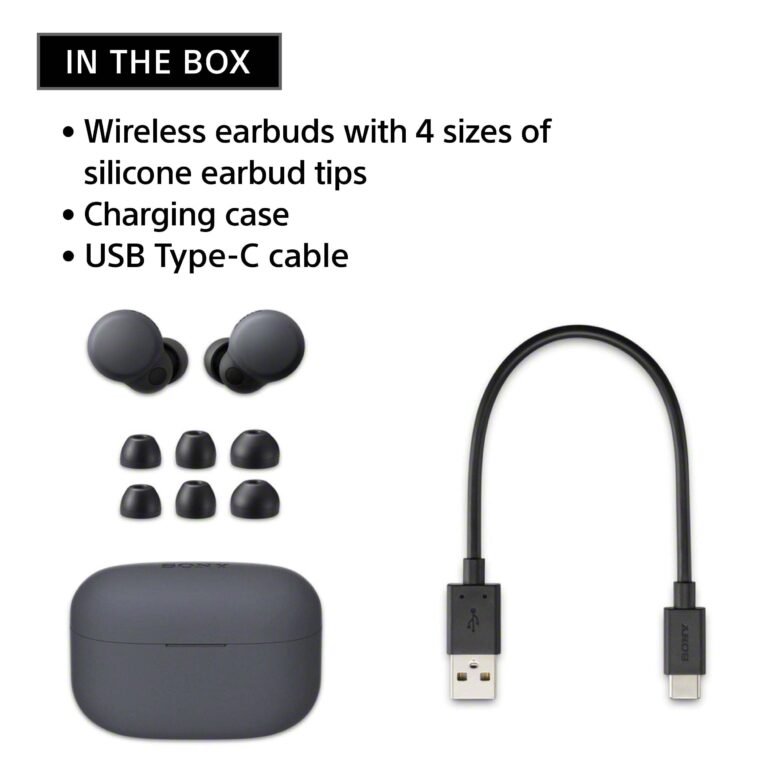 Sony LinkBuds S Truly Wireless Noise Canceling Earbud Headphones with Alexa Built-in, Bluetooth Ear Buds Compatible with iPhone and Android, Earth Blue - Image 18