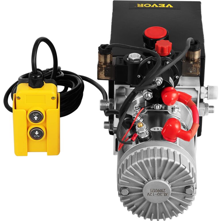 Vevor Hydraulic Pump 4 Quart Double Acting for Dump Trailer Car Lifting - Image 2