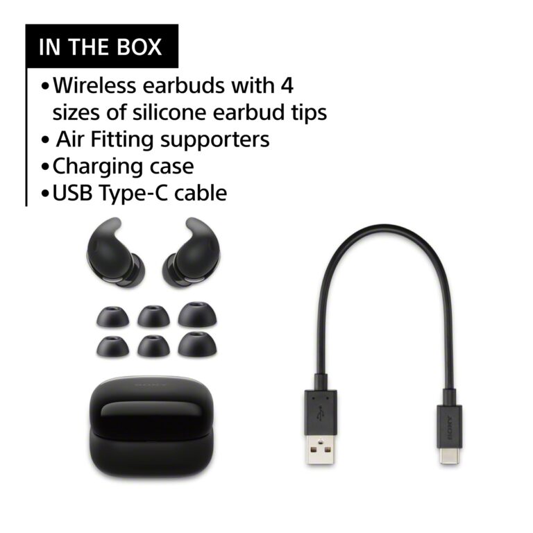 Sony LinkBuds Fit Truly Wireless Noise Canceling Earbud Headphones, Small & Light with Newly Developed Air Fitting Supporters, White - Image 10