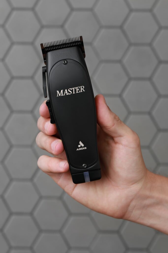 Andis Black Label MLC Professional Master Cordless Hair Trimmer, Adjustable Carbon Steel Blade Hair Clipper for Close Cutting, Black - Image 4