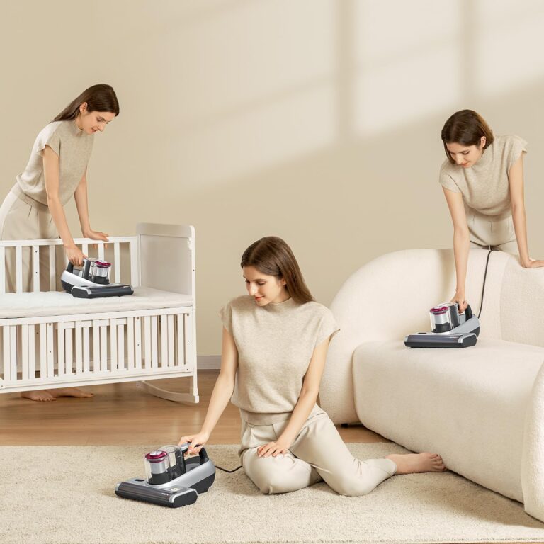 Jimmy Bed Vacuum Cleaner with Dust Sensor, Mattress Vacuum Cleaner with UV Light & Ultrasonic, 15Kpa Suction 420W Handheld Vacuums for Dust & Pet Hair (BX6 Pro, Corded) - Image 4