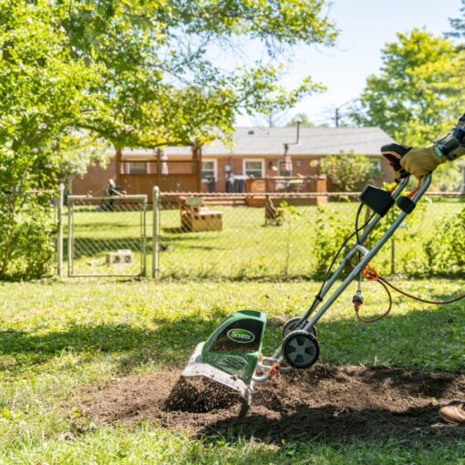 Scotts Outdoor Power Tools TC71420S Tiller, 20-Inch, 14-Amp, Green - Image 3