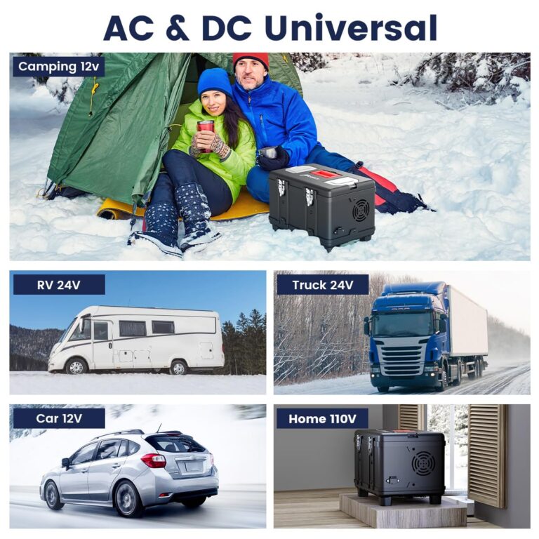 HCALORY 8KW Diesel Air Heater All-in-one 110V AC & 12V DC Support with Altitude Mode 5L Fuel Tank Portable Parking Heater Bluetooth APP Control Heating for Car Truck Boat RV Campers - Image 3