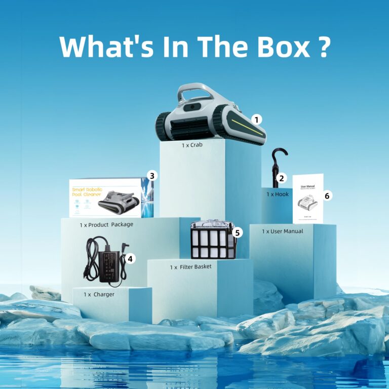 Pool Vacuum for Above Ground Pool for In Ground Pools, 2.5h Runtime, Cordless Robotic Pool Cleaner with 2024 Upgraded Motor, Wall Climbing, Intelligent Route Planning - Image 2