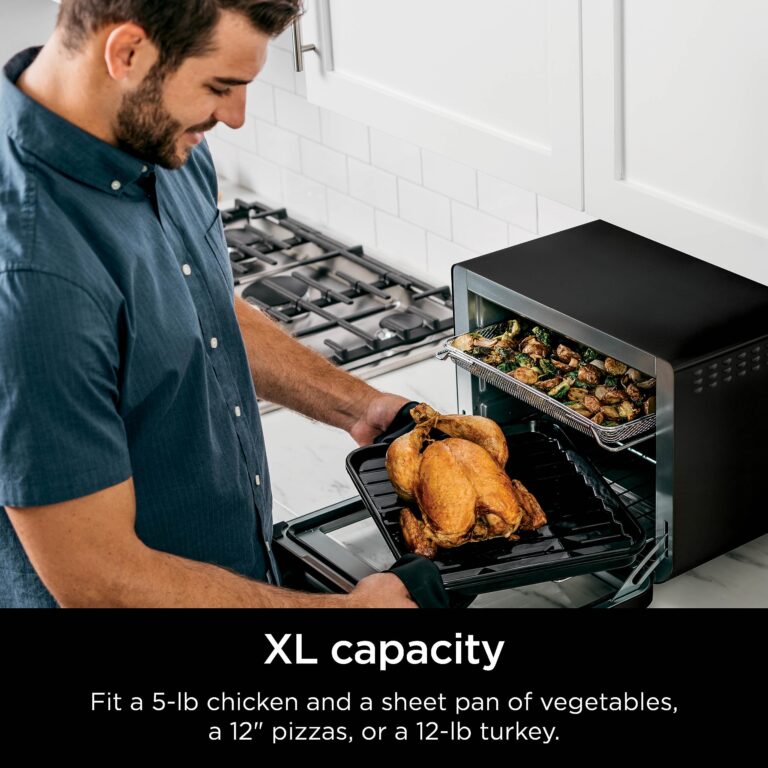 Ninja DT202BK Foodi 8-in-1 XL Pro Air Fry Oven, Large Countertop Convection Oven, Digital Toaster Oven, 1800 Watts, Black, 12 in. - Image 8