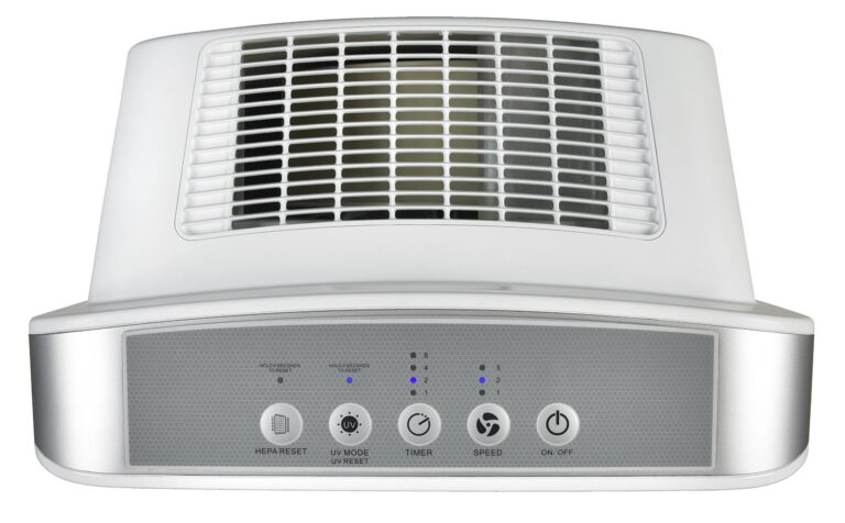 GermGuardian HEPA Air Purifier for Home, Large Rooms up to 1760 Sq. Ft. with HEPA Air Filter & UV-C Light, Zero Ozone Verified, AC5900WCA, White - Image 5