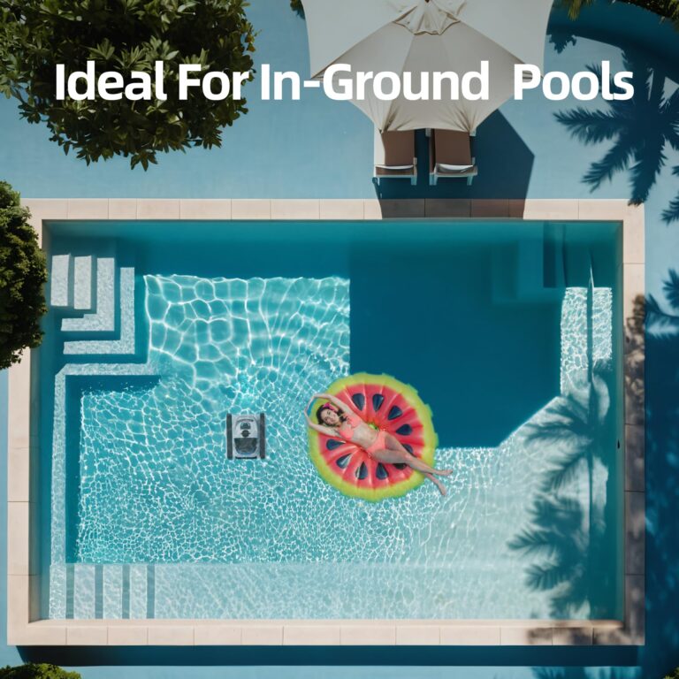 Pool Vacuum for Above Ground Pool for In Ground Pools, 2.5h Runtime, Cordless Robotic Pool Cleaner with 2024 Upgraded Motor, Wall Climbing, Intelligent Route Planning - Image 3