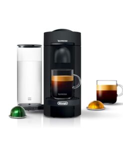 Nespresso Vertuo Plus Deluxe Coffee and Espresso Maker by De'Longhi, Matte Black