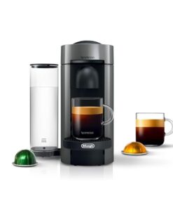 Nespresso Vertuo Plus Coffee and Espresso Maker by De'Longhi, Grey