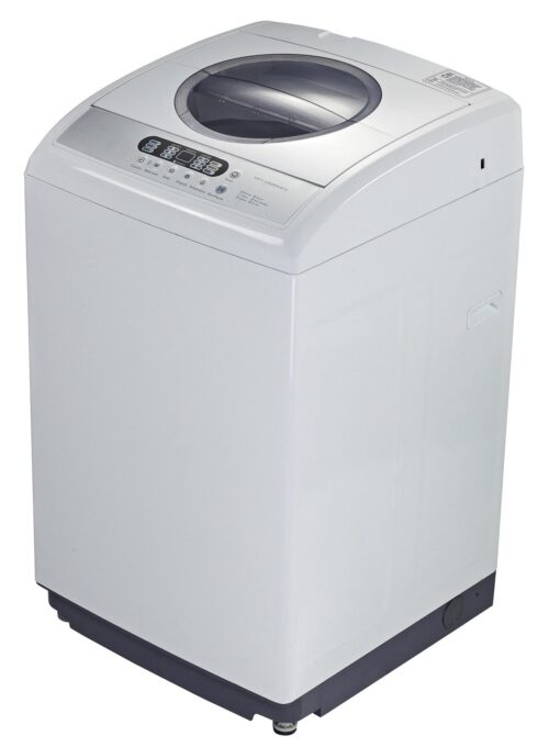 HAMILTON BEACH HBPW21OAMZ RPW21OAMZ Portable Washer-LED Digital Display Panel-5 Cycles-Top Loading Design-Low Noise Washing Machine, 2.1, White, 2 cu ft