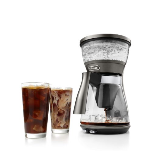 De'Longhi 3-in-1 Specialty Coffee Brewer, IcedCoffee Maker (Bold Cold Brew), Gourmet Pour Over, Premium Drip, SCA GoldenCup Certified, Glass Carafe, 8-Cup, ICM17270 - Image 5