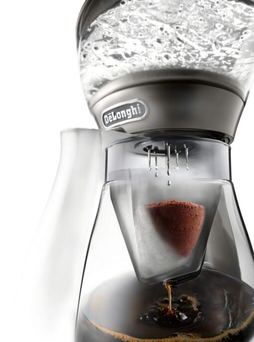 De'Longhi 3-in-1 Specialty Coffee Brewer, IcedCoffee Maker (Bold Cold Brew), Gourmet Pour Over, Premium Drip, SCA GoldenCup Certified, Glass Carafe, 8-Cup, ICM17270 - Image 4
