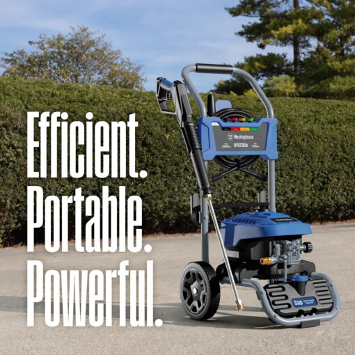 Westinghouse WPX2300e Electric Pressure Washer, 2300 Max PSI and 1.76 Max GPM, Induction Motor, Onboard Soap Tank, Spray Gun and Wand, 5 Nozzle Set, for Cars/Fences/Driveways/Homes/Patios/Furniture - Image 6