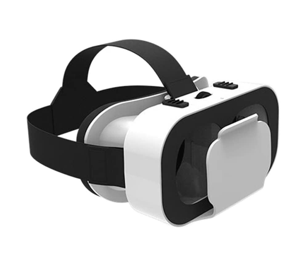 TOEWOE VR Headset, 3D VR Glasses, Virtual Reality Headset, Adjustable Lightweight VR Glasses for Mobile Games & Movies, Compatible 4.7-6.5 inch
