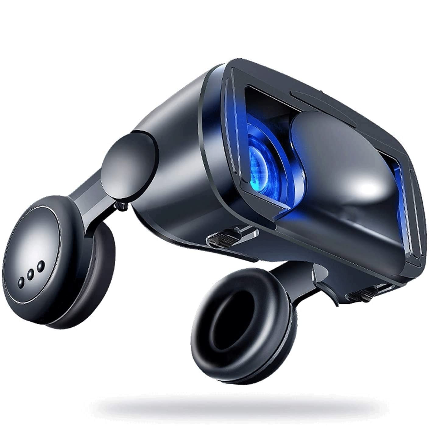 Feilx VR Headset，Reality Virtual Goggles，New 3D VR Glasses，All-in-one VR Games Headset for Mobile Games and Movies Compatible 5-7 Inch